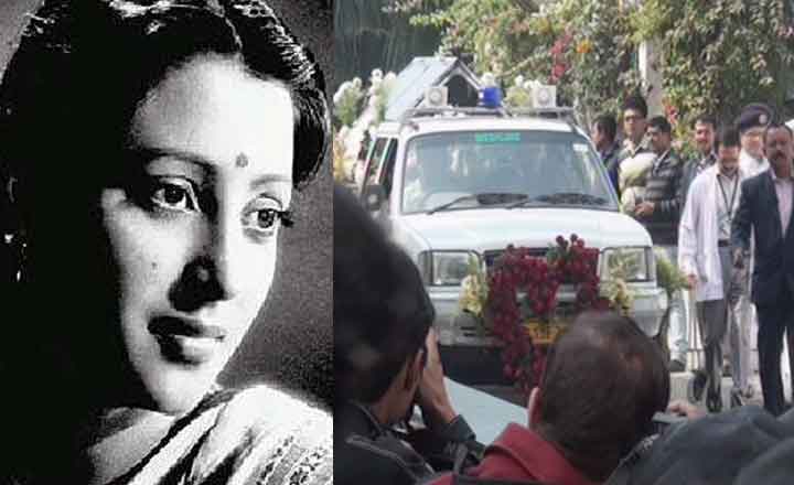 Bengali screen goddess Suchitra Sen cremated